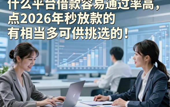 什么平台借款容易通过率高点2026年秒放款的有相当多可供挑选的！，本文深入概括这五个贷款app！