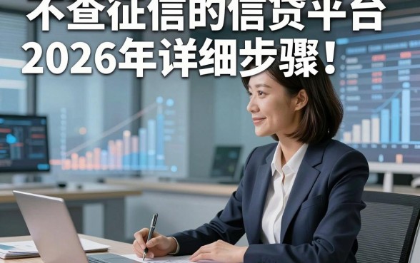 不查征信的信贷平台2026年详细步骤！挑选这五个对征信要求不高的借钱必下口子