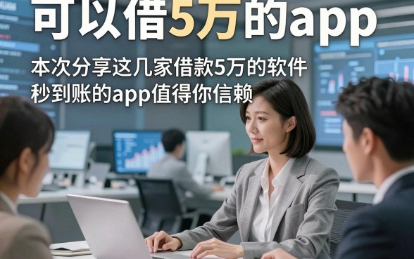 可以借5万的app，本次分享这几家借款5万的软件秒到账的app值得你信赖