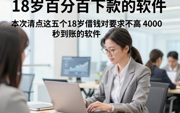 18岁百分百下款的软件，本次清点这五个18岁借钱对要求不高4000秒到账的软件