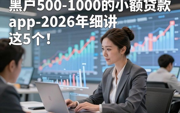 黑户500-1000的小额贷款app2026年细讲​这5个！本文为您深入规整！
