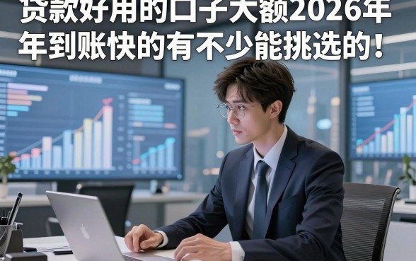 贷款好用的口子大额2026年到账快的有不少能挑选的！，今天为您详细揭露这五个黑户借钱平台！