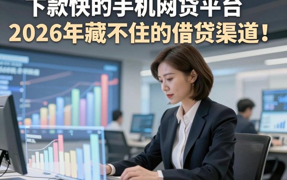 下款快的手机网贷平台2026年藏不住的借贷渠道！顺便罗列这5个下款快的手机借钱5000秒下的软件