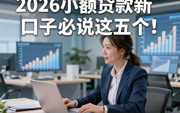 2026小额贷款新口子必说这五个！本文为您隆重列举！