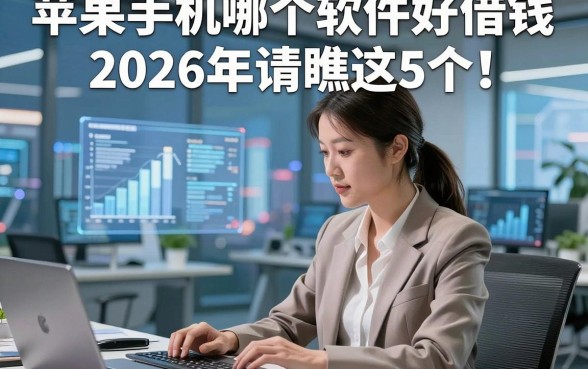 苹果手机哪个软件好借钱2026年请瞧这5个！本篇为您全面盘点！