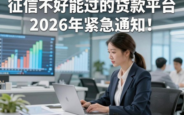 征信不好能过的贷款平台2026年紧急通知！搜集五个征信不好能借款对要求不高口子