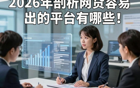 2026年剖析网贷容易出的平台有哪些！这五个借款对资质要求不高口子诚心建议