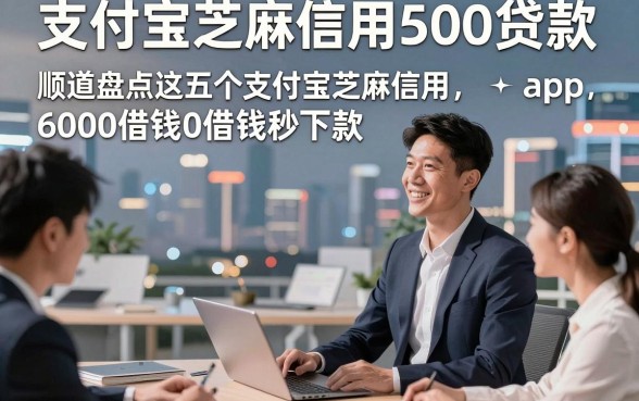 支付宝芝麻信用500贷款，顺道盘点这五个支付宝芝麻信用6000借钱秒下款app