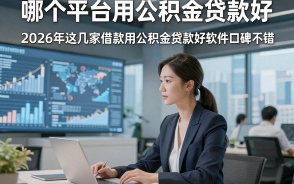 哪个平台用公积金贷款好，2026年这几家借款用公积金贷款好软件口碑不错