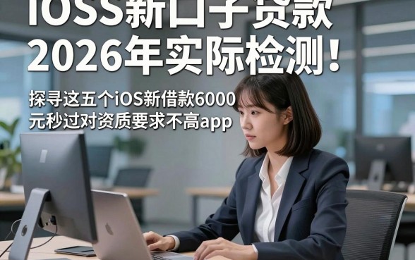 iOS新口子贷款2026年实际检测！探寻这五个iOS新借款6000元秒过对资质要求不高app