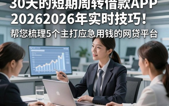 30天的短期周转借款APP20262026年实时技巧！帮您梳理5个主打应急用钱的网贷平台