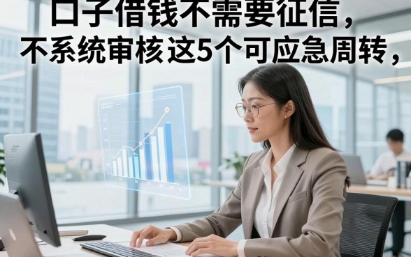 口子借钱不需要征信不系统审核这5个可应急周转，本篇为您详细论述！