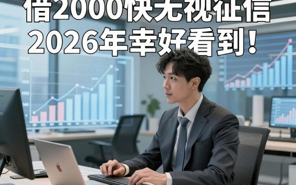 借2000快无视征信2026年幸好看到！深度了解这五个借款2000对征信要求不高秒下款的平台