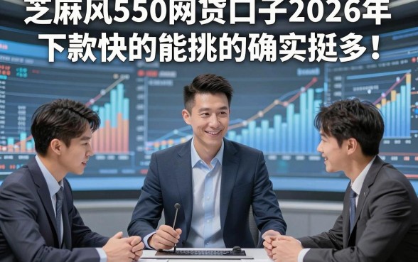 芝麻风550网贷口子2026年下款快的能挑的确实挺多！，本篇细致汇聚​这五个黑户网贷app！