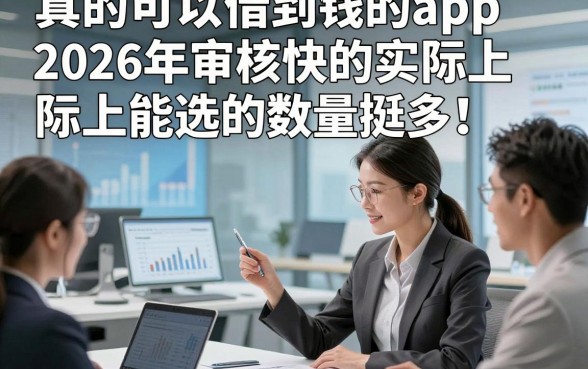 真的可以借到钱的app2026年审核快的实际上能选的数量挺多！，本篇为您隆重公开这5个网贷app！