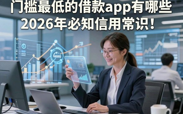 门槛最低的借款app有哪些2026年必知信用常识！本篇为您深度呈现！