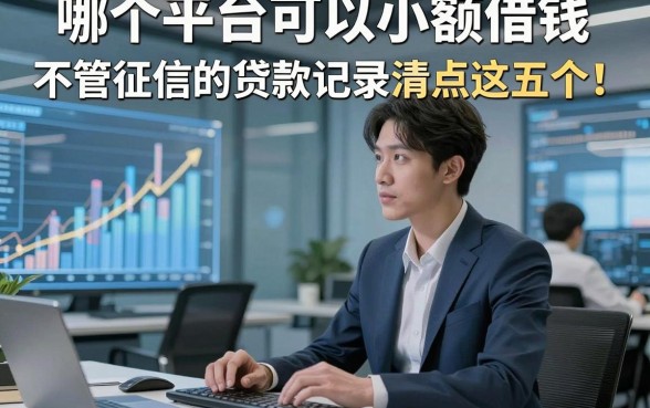 哪个平台可以小额借钱,不管征信的贷款记录清点这五个！本文为您深度收藏！