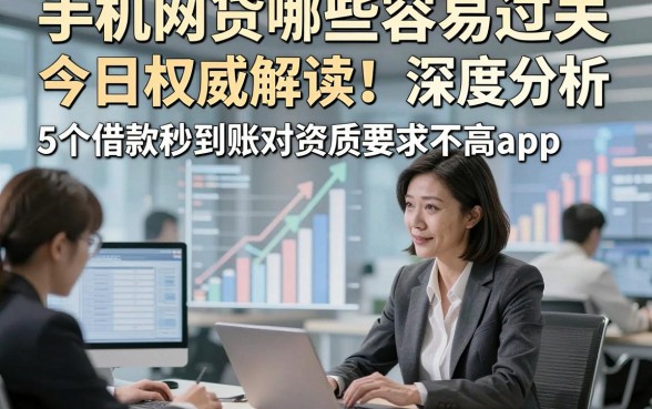 手机网贷哪些容易过关今日权威解读！深度分析5个借款秒到账对资质要求不高app