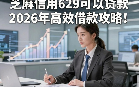 芝麻信用629可以贷款2026年高效借款攻略！本文为您精心介绍！