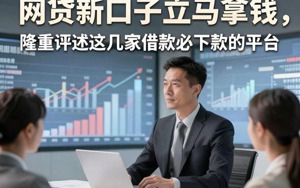网贷新口子立马拿钱，隆重评述这几家借款必下款的平台