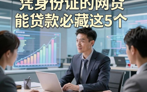 凭身份证的网贷能贷款必藏这5个，本篇为您细致陈列！