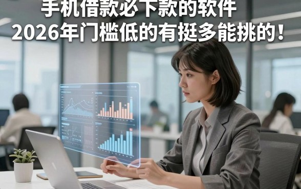 手机借款必下款的软件2026年门槛低的有挺多能挑的！，本文精心归总​这五个黑户网贷app！