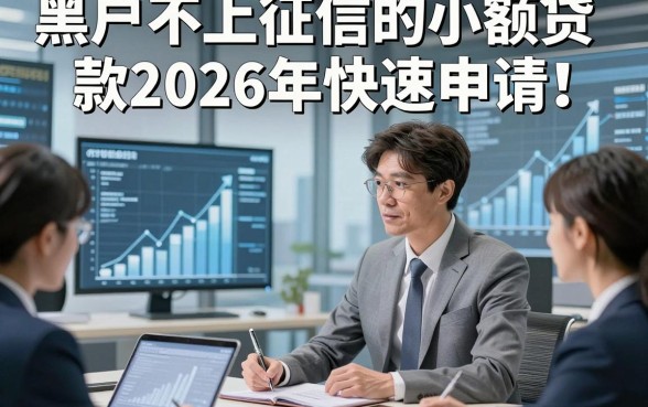 黑户不上征信的小额贷款2026年快速申请！搜集5个黑户借钱6000秒放款的口子