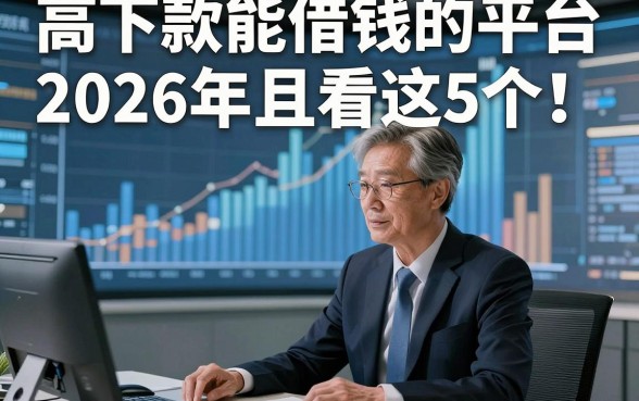 高下款能借钱的平台2026年且看这5个​！本篇为您深度梳理！