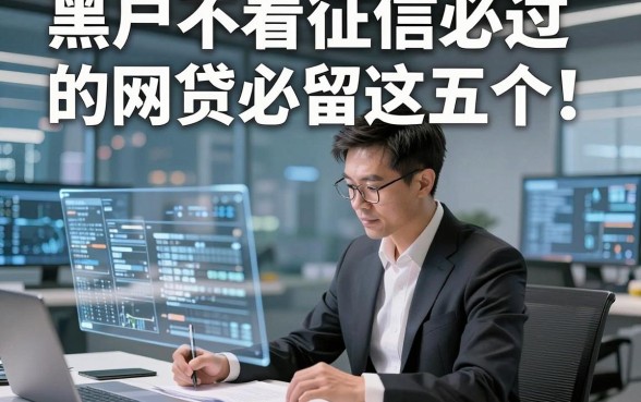 黑户不看征信必过的网贷必留这五个！本篇为您细致甄选！