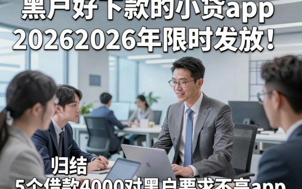 黑户好下款的小贷app20262026年限时发放！归结​5个借款4000对黑户要求不高app