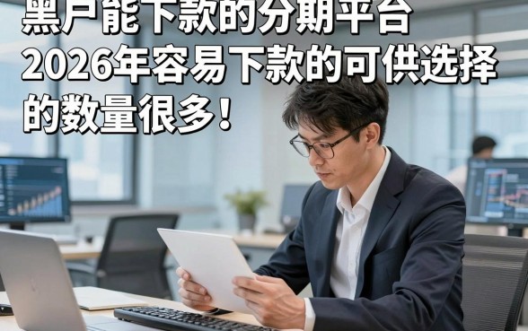 黑户能下款的分期平台2026年容易下款的可供选择的数量很多！，今天深入整理这五个黑户借钱软件！