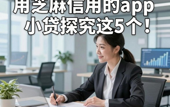 用芝麻信用的app小贷探究这5个！本篇为您细致严挑！