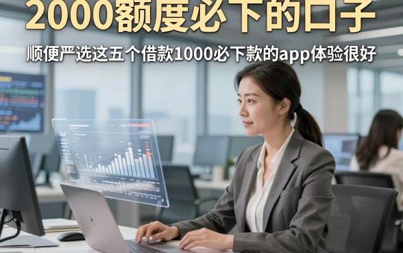 2000额度必下的口子，顺便严选这五个借款1000必下款的app体验很好