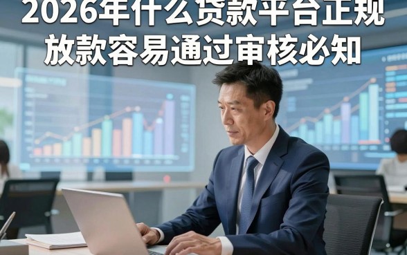 2026年什么贷款平台正规放款容易通过审核必知​这五个，本文为您权威解答！