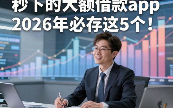 秒下的大额借款app2026年必存这5个！本篇为您深度聚合！