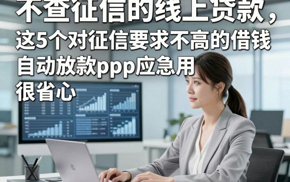 不查征信的线上贷款，这5个对征信要求不高的借钱自动放款app应急用很省心