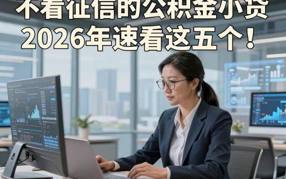 不看征信的公积金小贷2026年速看这五个​！本篇为您细致评述！