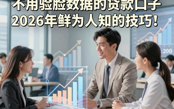 不用验脸数据的贷款口子2026年鲜为人知的技巧！同时展示五个借款对脸数据要求不高2000直接放款的口子