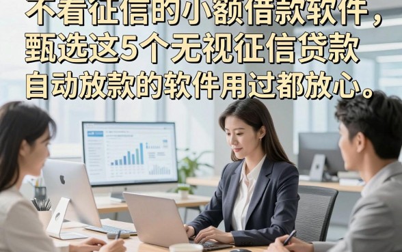 不看征信的小额借款软件，甄选这5个无视征信贷款自动放款的软件用过都放心
