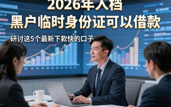 2026年入档​黑户临时身份证可以借款，研讨这5个最新下款快的口子