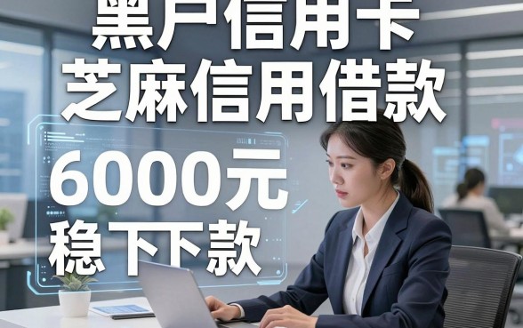 黑户信用卡芝麻信用借款，拆解​这五个黑户信用卡芝麻信用借款6000元稳下款的口子