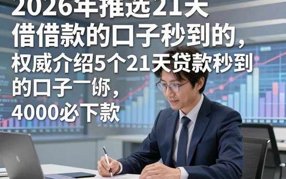 2026年推选​21天借款的口子秒到的，权威介绍5个21天贷款秒到的口子4000必下款