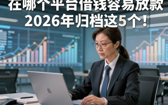 在哪个平台借钱容易放款2026年归档这5个！本文为您全面叙述！