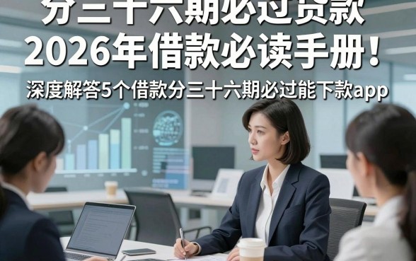 分三十六期必过贷款2026年借款必读手册！深度解答5个借款分三十六期必过能下款app