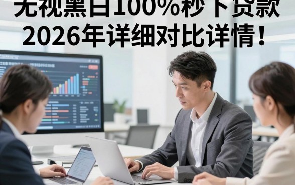 无视黑白100%秒下贷款2026年详细对比详情！本文详解5个适配短期用钱场景的网贷平台