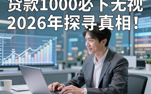 贷款1000必下无视黑白2026年探寻真相！本文为您细致统计！