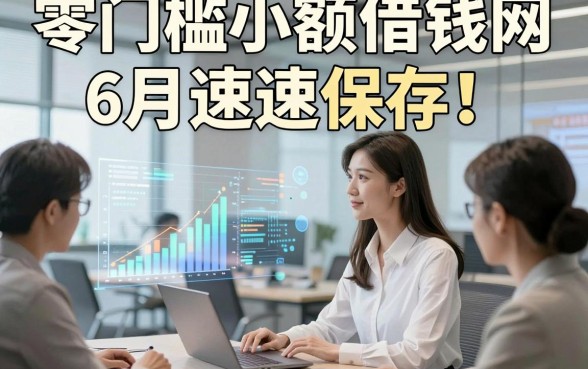 零门槛小额借钱网6月速速保存！搜罗五个小额借款网贷自动放款的口子