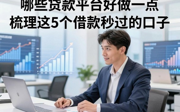 哪些贷款平台好做一点，梳理这5个借款秒过的口子