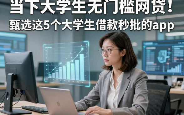 当下大学生无门槛网贷！甄选这5个大学生借款秒批的app