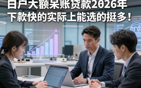 白户大额呆账贷款2026年下款快的实际上能选的挺多！，本文为您深度搜集这5个黑户贷款软件！